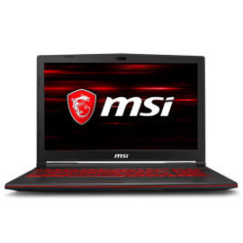 Laptop MSI GL63 8RD 435VN - Intel core i7, 8GB RAM, HDD 1TB, Nvidia GeForce GTX 1050Ti 4GB GDDR5, 15.6 inch