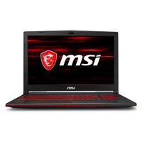 Laptop MSI GL63 8SE-294VN - Intel Core i7-8750H, 8GB RAM, HDD 1TB + SSD 128GB, Nvidia GeForce RTX 2060 6GB GDDR6, 15.6 inch