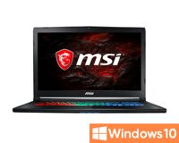 Laptop MSI GP73 Leopard 8RD 073VN - Intel core i7, 8GB RAM, SSD 128GB + HDD 1TB, Geforce GTX1050Ti 4GB GDDR5, 17.3 inch