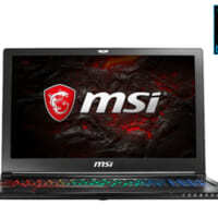 Laptop MSI GS63 7RE-038XVN - Intel core i7, 16GB RAM, HDD 1TB + SSD 128GB, Nvidia GeForce GTX 1050Ti 4GB GDDR5, 15.6 inch