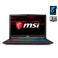 Laptop MSI Leopard GP63 8RE-648VN - Intel Core i5-8300H, 8GB RAM, HDD 1TB + SSD 128GB, Nvidia GeForce GTX 1060 6GB GDDR5, 15.6 inch