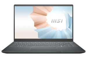 Laptop MSI Modern 14 B11MOU 847VN - Intel Core i7-1195G7, 8GB RAM, SSD 512GB, Intel Iris Xe Graphics, 14 inch