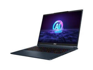 Laptop MSI Stealth 16 AI Studio A1VHG 241VN - Intel Core Ultra 9 185H, 64GB, SSD 1TB, Nvidia GeForce RTX 4080 12GB GDDR6, 16 inch