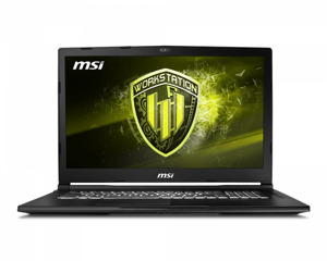 Laptop MSI Workstation WE73 8SK - Intel Xeon E-2176M, 32GB RAM, SSD 256GB + HDD 1TB, Nvidia GeForce Quadro P3200 6GB GDDR5, 17.3 inch