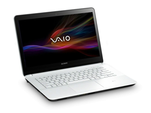 Laptop Sony Vaio Fit SVF1421QSG(B/W) - Intel Core i3-3217U 1.8GHz, 2GB RAM, 750GB HDD, Intel HD Graphics 4000, 14 inch