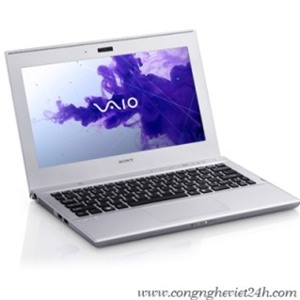 Laptop Sony Vaio T Series SVT14122CX - Intel Core i3-3227U 1.9GHz, 4GB RAM, 24GB SSD + 500GB HDD, Intel HD Graphics 4000, 14 inch