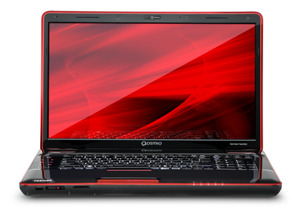 Laptop Toshiba Qosmio X505-Q880 - Intel Core i7-720QM 1.6GHz, 6GB RAM, 564GB (64GB SSD + 500GB HDD), VGA NVIDIA GeForce GTS 360M, 18.4 inch