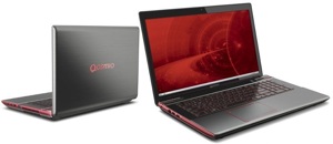 Laptop Toshiba Qosmio X870 BT2G23 - Intel Core i7-3610QM 2.3GHz, 8GB RAM, 750GB HDD, VGA NVIDIA GeForce GTX 670M, 17.3 inch