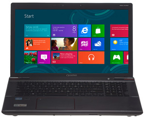 Laptop Toshiba Qosmio X875-Q7390 - Intel Core i7-3630QM 2.4GHz, 16GB RAM, 2TB HDD, VGA NVIDIA GeForce GTX 670M, 17.3 inch