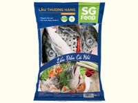 Lẩu đầu cá hồi SG Food khay 500g