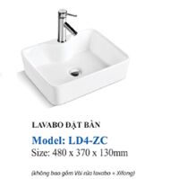 Lavabo đặt bàn Zico LD4-ZC