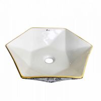 Lavabo dương bàn cao cấp mạ vàng LV-580