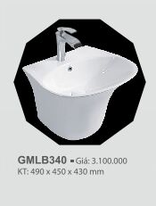 Lavabo Gama để bàn GMLB340