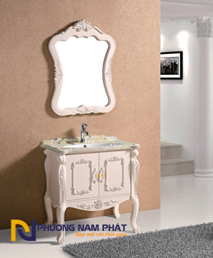 Lavabo tủ PVC chống thấm Kassani KS-1726