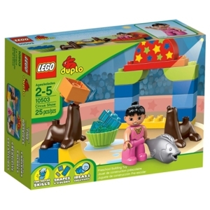 Bộ xếp hình Buổi trình diễn xiếc Circus Show V29 Lego Duplo 10503