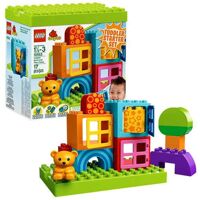 Bộ xếp hình Lắp ráp và chơi với hình khối Toddler Build and Play Cubes V29 Lego Duplo 10553