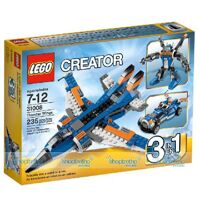 Bộ lắp ráp Máy bay sấm chớp Thunder Wings V29 Lego Creator 31008