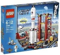 Bộ xếp hình trung tâm không gian thành phố Lego City 3368