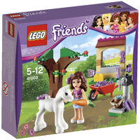 Bộ xếp hình Chú ngựa con của Olivia's Newborn Foal Lego 41003