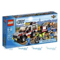 Bộ xếp hình Xe chở mô tô Dirt Bike Transporter V29 Lego 4433