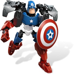 Bộ xếp hình  Super Heroes Captain America Lego 4597