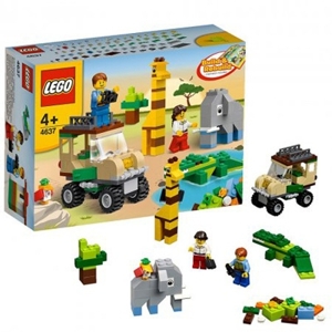 Bộ xếp hình Chuyến đi săn Safari Building Set Lego 4637