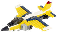 Bộ xếp hình Máy bay siêu tốc độ Super Soarer Lego Creator 6912