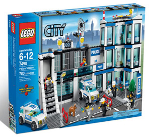 Bộ xếp hình đồn cảnh sát Police Station Lego City 7498