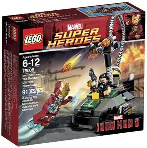 Bộ xếp hình Trận chiến Iron Man và The Mandarin Lego 76008