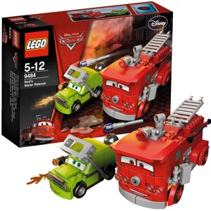 Bộ xếp hình xe cứu hỏa Red Lego 9484