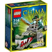 Bộ xếp hình Cá sấu huyền thoại Lego Chima 70126