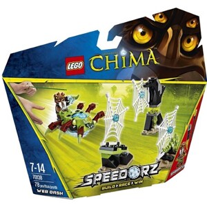 Bộ xếp hình Lưới nhện Lego Chima 70138