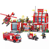 Lego chủ đề cứu hỏa - enlighten 911