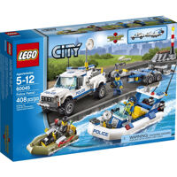 Bộ xếp hình Đội cảnh sát tuần tra Police Patrol Lego City 60045