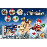 Lego lắp ráp Ông Già Noel Và Cỗ Xe Tuần Lộc 601091