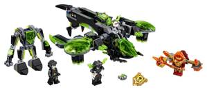 Lego Nexo Knights 72003 - Máy bay thả bom Berserker đại chiến Macy