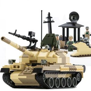 Lego xe tăng chiến Đấu Gudi 600019A!