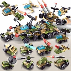 Lego Xe Tăng Quân Sự Lele Brother 8513 - 227 Chi Tiết