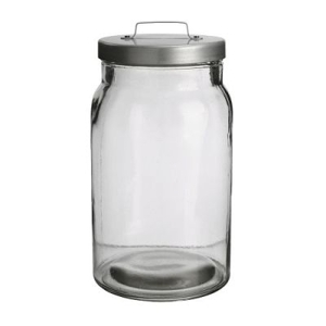 Lọ đựng ngũ cốc Ikea- BURKEN 2.2L (Jar with lid)