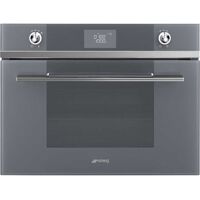 Lò nướng kèm lò vi sóng Smeg SF4102MCS