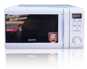 Lò vi sóng Sanyo EM-G2882W (EM-G2882V) - 20 lít, 800W, có nướng