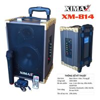 Loa kéo 2 tấc XIMAX XM-814