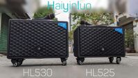 Loa kéo Haiyinluo HL530 kèm 2 micro 1 bass lớn, 4 treble