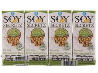 Lốc 4 hộp sữa đậu nành gạo mầm Soy Secretz 180ml