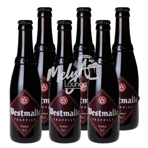 Lốc 6 chai Westmalle Dubbel 7% (330mlx6)