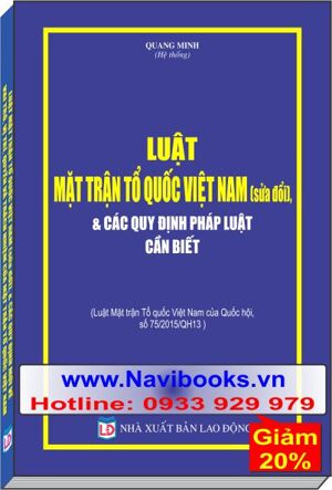 Luật Mặt Trận Tổ Quốc Việt Nam & Các Quy Định Pháp Luật Cần Biết