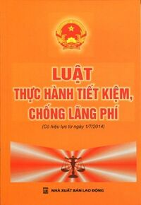 Luật Thực Hành Tiết Kiệm, Chống Lãng Phí