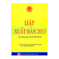 Luật Xuất Bản 2013