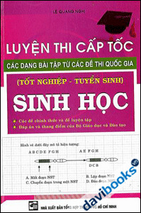 Luyện thi cấp tốc các dạng bài tập từ các đề thi Quốc Gia Sinh học