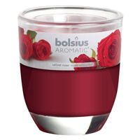 Ly nến thơm Bolsius Velvet Rose BOL7747 - 295g (Hương hoa hồng)